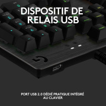 Logitech G - Gaming Keyboard - G513 Mechanical - LIGHTSYNC RGB with GX