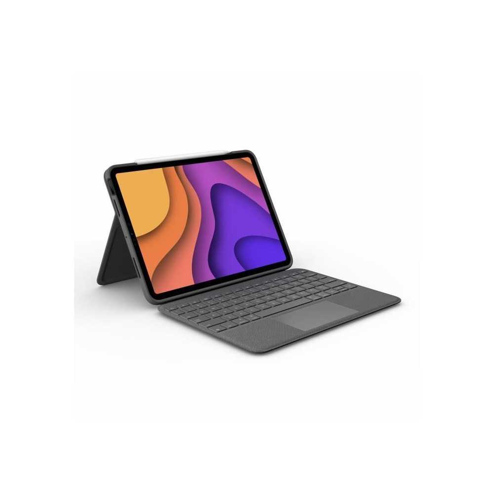 Keyboard case for iPad - 4th gen - LOGITECH - FOLIO TOUCH IPAD AIR - G