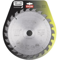 RYOBI - Lame carbure 24 dents diam. 254 mm - alésage 30 mm - épaisse