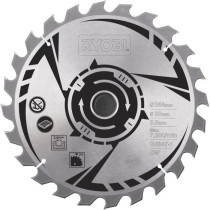 RYOBI - Lame carbure 24 dents diam. 254 mm - alésage 30 mm - épaisse