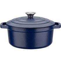 GSW - Blue Magic - Stockpot - Ø 20 cm - Cast iron - Blue - All heat s