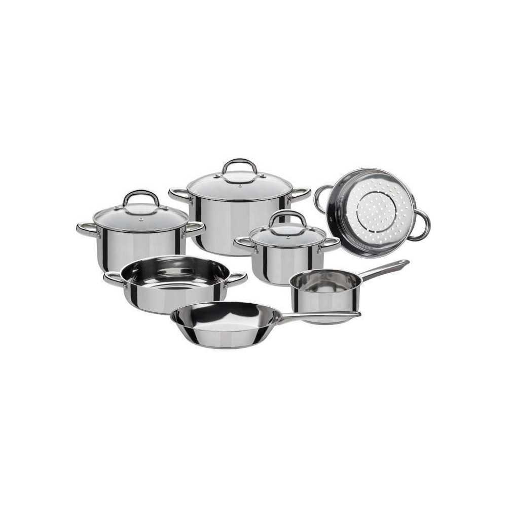 GSW Montreal - Stainless Steel Cookware Set 10 Pieces - All heat sourc