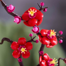 LEGO Icons 10369 Plum Blossom - Indoor Floral Decoration, Set for Adul
