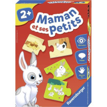 RAVENSBURGER Puzzle Mom and Her Cubs