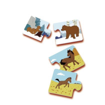 RAVENSBURGER Puzzle Mom and Her Cubs