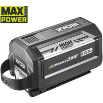 RYOBI - 1 batterie lithium+ 36V MAXPOWER 12,0 Ah High Energy - gestion