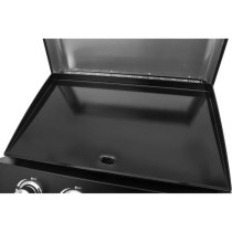 Plancha a gaz - COOKING BOX - PALMA - 4 feux - 69 X 51 X 35 cm - Noir
