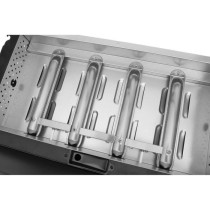 Plancha a gaz - COOKING BOX - PALMA - 4 feux - 69 X 51 X 35 cm - Noir