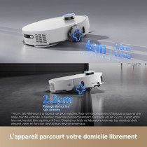 DREAME L50 Pro Ultra - Robot Aspirateur Laveur avec vidage Automatique