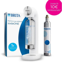 BRITA sodaONE sparkling water machine - white