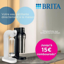 BRITA sodaONE sparkling water machine - white