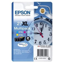 EPSON 27XL Alarm Clock Cartridge - Cyan, Magenta and Yellow - 3x10.4ml