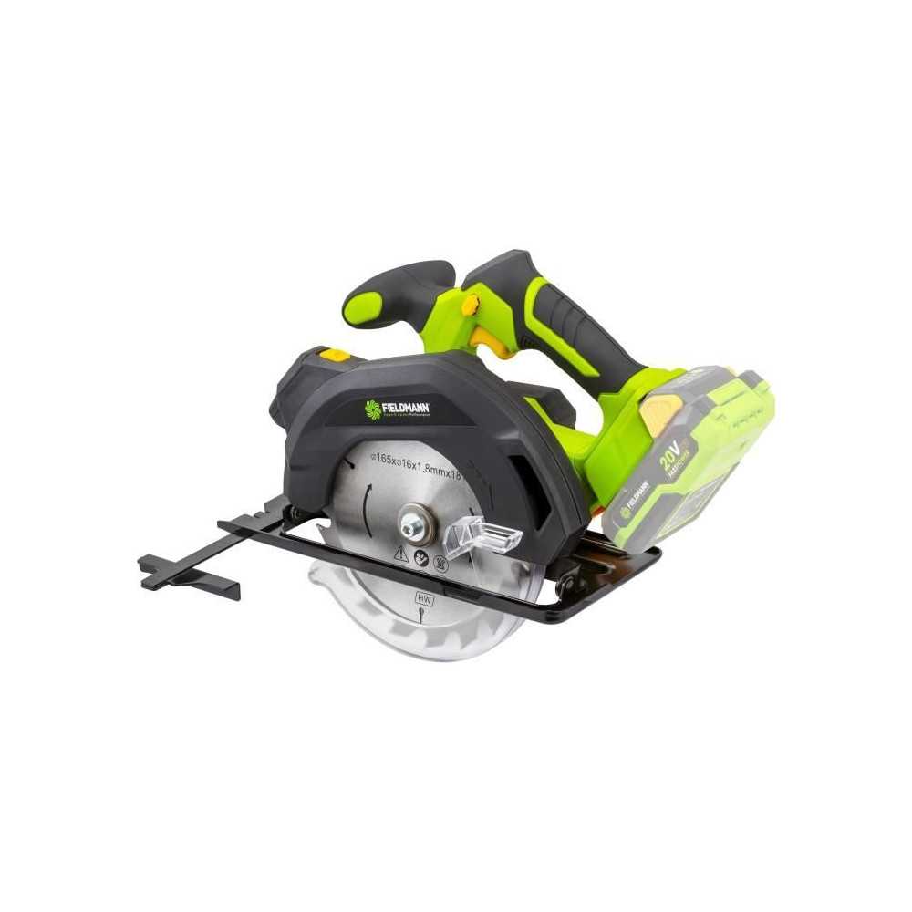 Scie circulaire sans fil - FIELDMANN - 20V - 165 mm - Guidage laser -