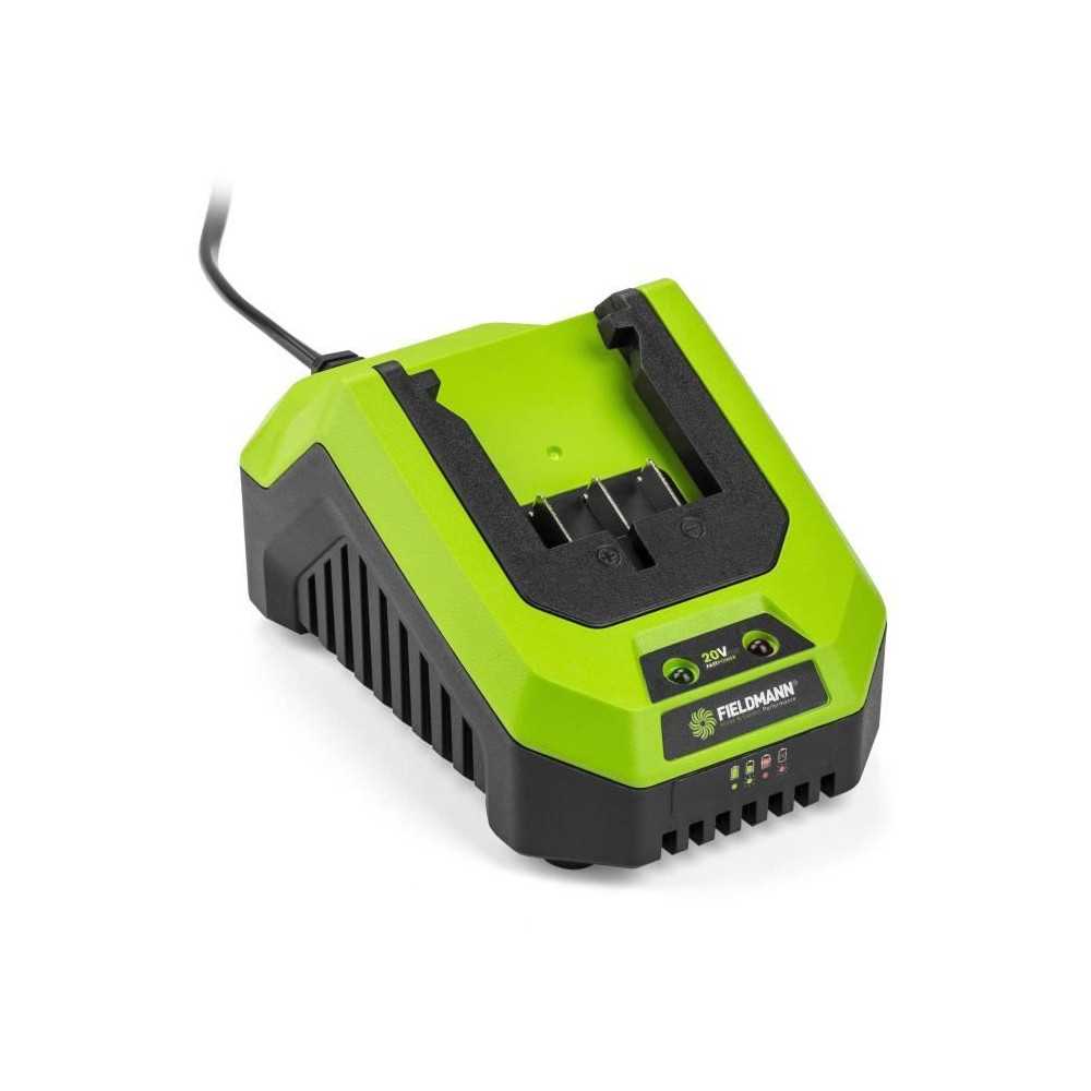 Chargeur - FIELDMANN - Pour batterie 20V - Charge 2Ah en 60 min - Comp