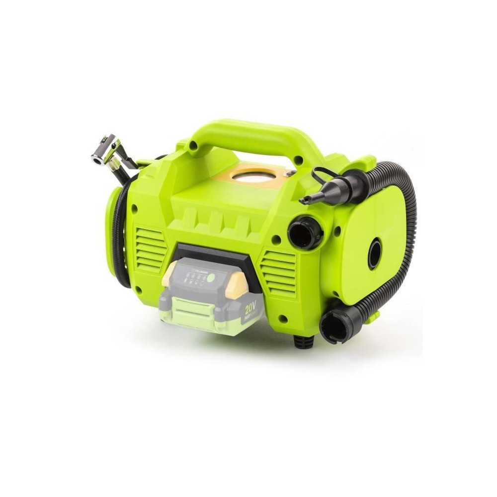 Compresseur sans fil - FIELDMANN - 20V - 10,3 bar - 235 L/min - Batter