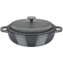 Cocotte fonte massive - GSW - GREY SHADOW - 30 cm - Ronde - Induction