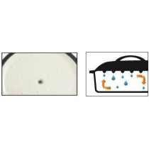 Marmite fonte massive - GSW - GREY SHADOW - 24 cm - Ronde - Induction