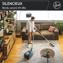 Vacuum Cleaner with Bag - HOOVER - HE530ALG - 700 W - 4 L - 65 dBA - S