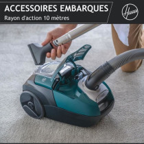 Vacuum Cleaner with Bag - HOOVER - HE530ALG - 700 W - 4 L - 65 dBA - S