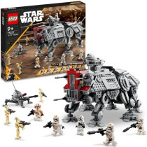 LEGO Star Wars 75337 AT-TE Walker Toy with 5 Minifigures, Revenge of t