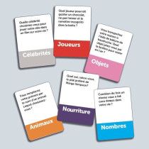 Questions dingues a poser a vos amis - Jeu d'ambiance - MEGABLEU - Des