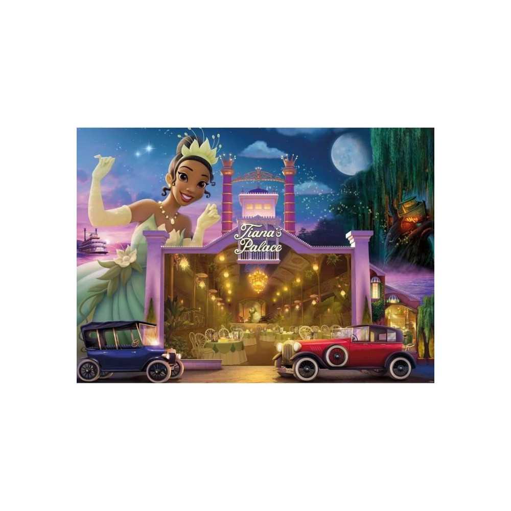 Puzzle 1000 pieces Tiana, Collection Disney Princesses, des 14 ans, Pu