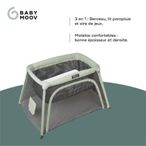 Babymoov Moov and Comfy 3-in-1 travel cot - From birth to 4 years - La