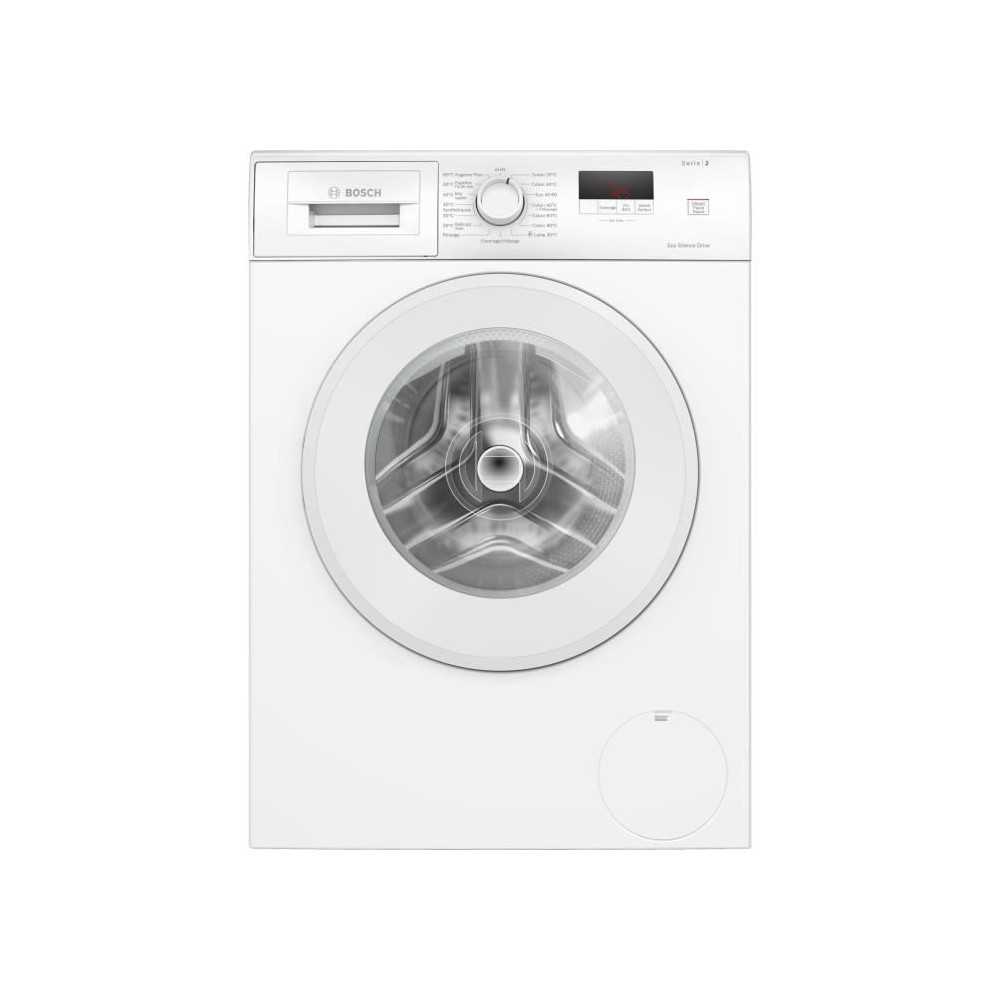 Lave-linge hublot BOSCH WGE03207FR SER2 - 8 kg - Induction - L60cm - 1