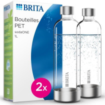 Pack of 2 BRITA PET bottles - sodaONE - 1L