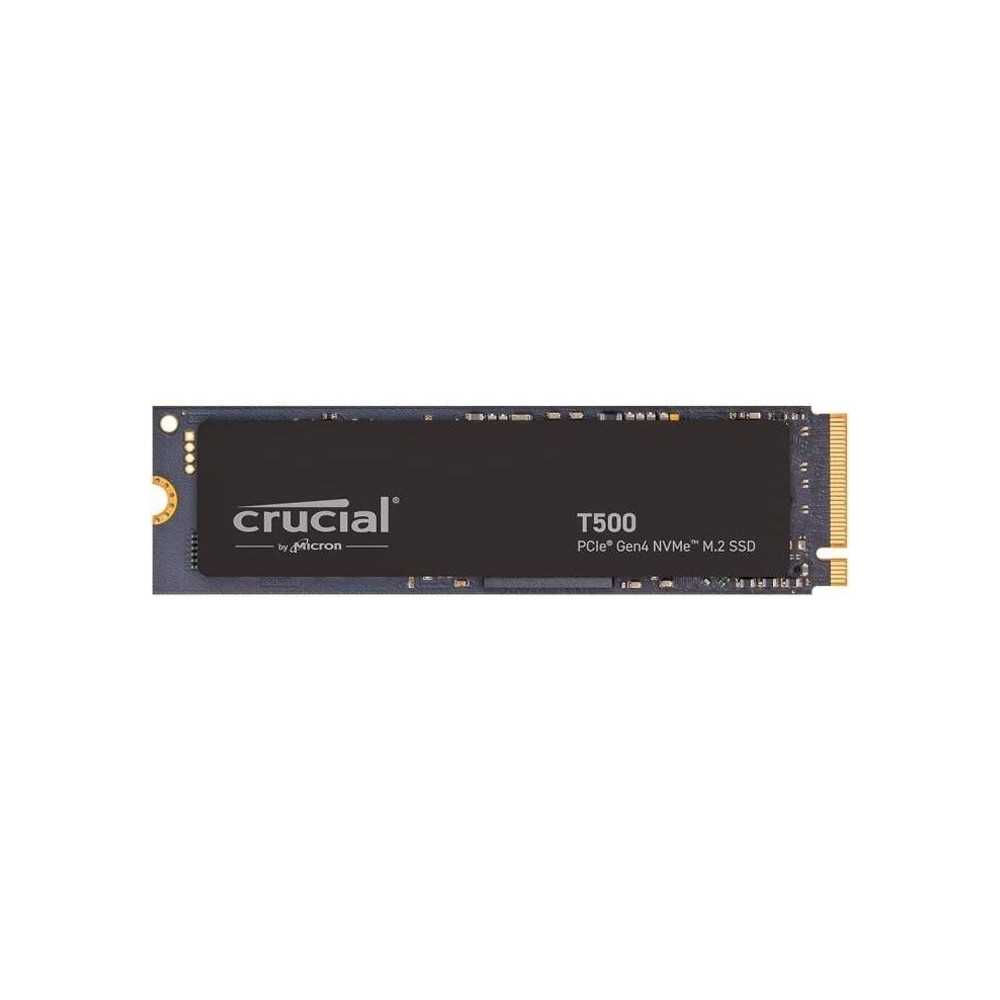Crucial T500 SSD 2 To PCIe Gen4 NVMe M.2 SSD Interne Gaming, jusqu'a 7