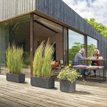 Jardiniere Muret - DEROMA - Millennium R - Anthracite - A réserve d'e