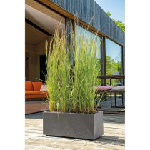 Jardiniere Muret - DEROMA - Millennium R - Anthracite - A réserve d'e