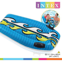 Bodyboard Gonflable Enfant - INTEX - 112x62 Cm - 2 Modeles Assortis -