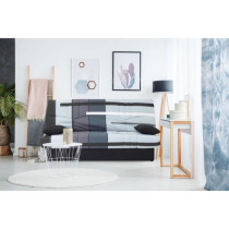 Clic clac 3 places DREAM - Tissu 100% Coton imprimé Piste Gris - Couc