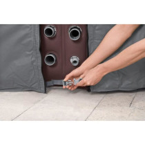BESTWAY - Couverture thermique EnergySense™ pour spas carrés 201x 2