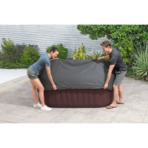 BESTWAY - Couverture thermique EnergySense™ pour spas carrés 201x 2