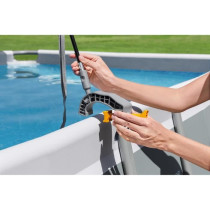 BESTWAY - Auvent pour piscine ovale et rectangulaire