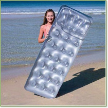 Matelas gonflable de piscine - BESTWAY - Gris