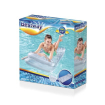 Matelas gonflable de piscine - BESTWAY - Gris