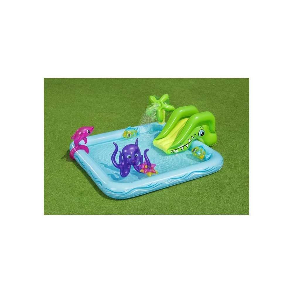 Aire de jeux pataugeoire - BESTWAY - Fantastic Aquarium - 239 x 206 x