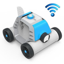 Robot piscine - Robopool - Thetys - Autonome - Blanc