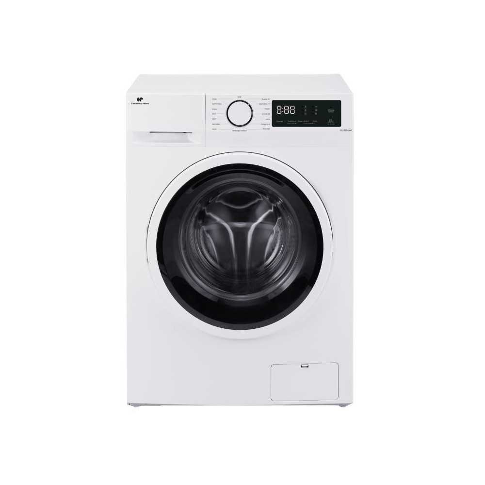 Lave-linge hublot CONTINENTAL EDISON CELL1214IWS -12kg - Largeur 60 cm