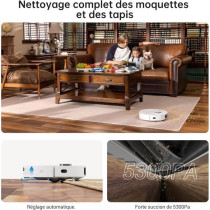 Dreame L10s Ultra - Robot Aspirateur Laveur avec Station de Vidage Aut