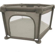 Parc Explore - DREAMBABY - 6 côtés avec base en tissu et cadre rembo