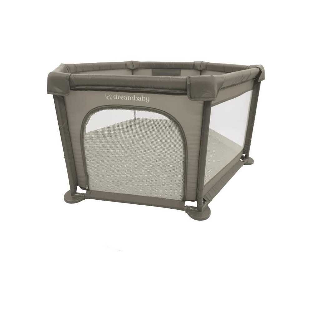 Parc Explore - DREAMBABY - 6 côtés avec base en tissu et cadre rembo