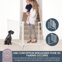 Barriere de sécurité enfant - Discovery 3 - DREAMBABY - 74,5 cm a 1,