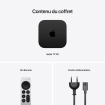Passerelle multimédia Apple TV 4K 128 Go 3eme génération