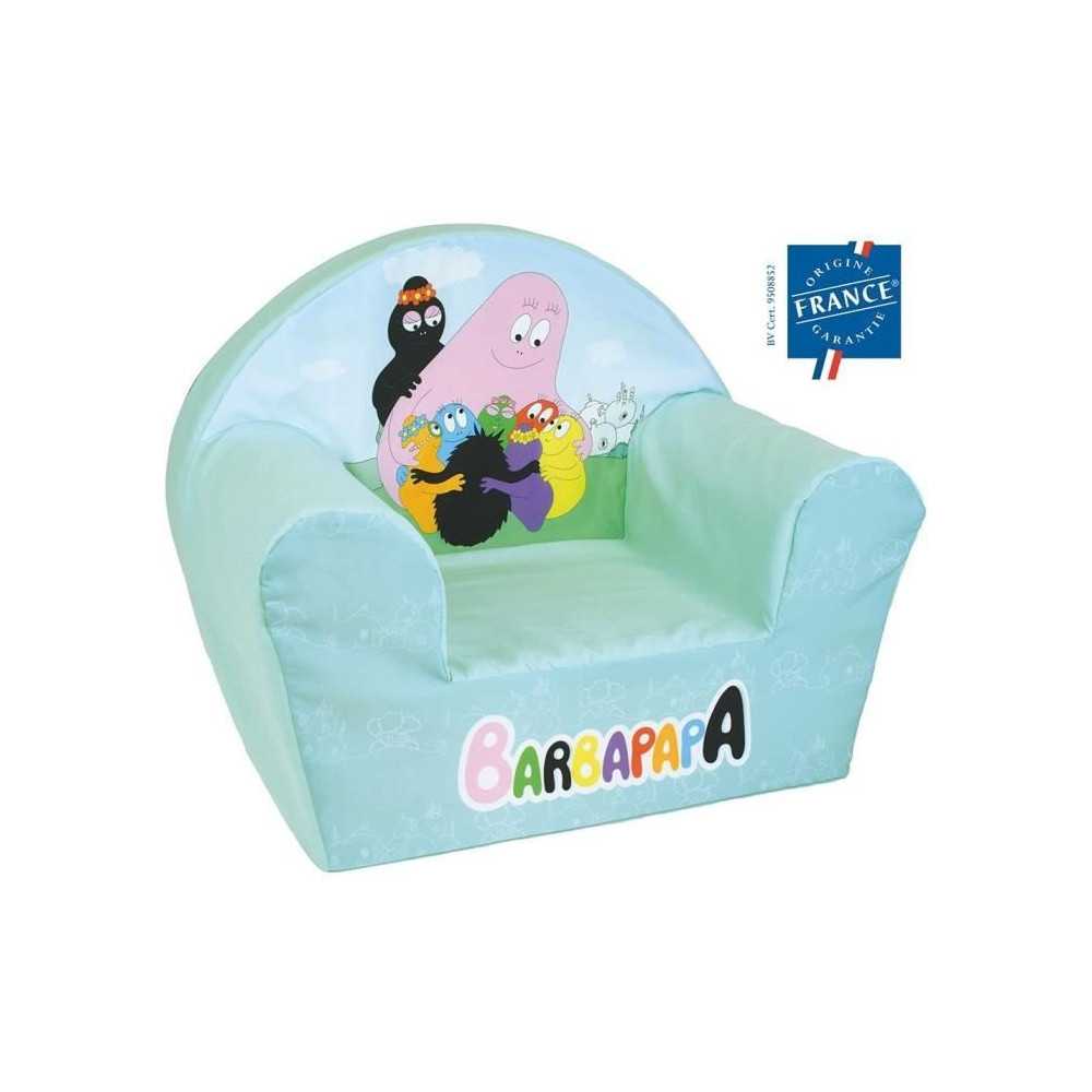 Fauteuil club enfant - BARBAPAPA - FUN HOUSE - Origine France - 52 x 3
