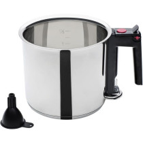 Bain-marie - GSW - 16 cm - 1, 5 L - Double paroi et réservoir - Induc