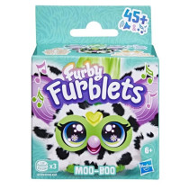 Furby Furblets Moo-Boo, Mini peluche électronique pour filles et gar